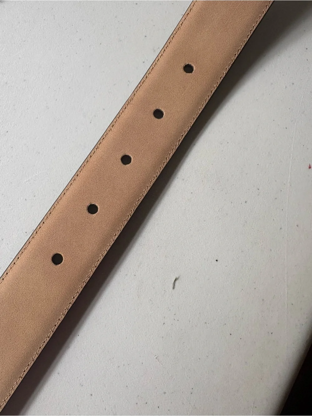 Bloomingdale’s The Men’s Store Black Leather Belt — Size 38